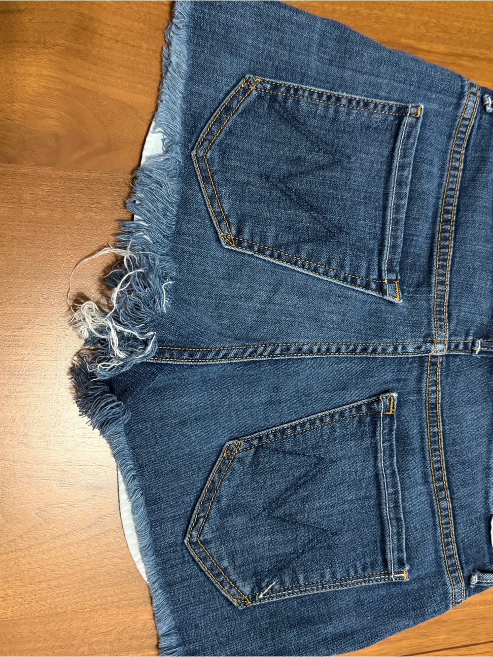 MOTHER High Waisted Cutoff Jean  Shorts - Picture 2 of 4